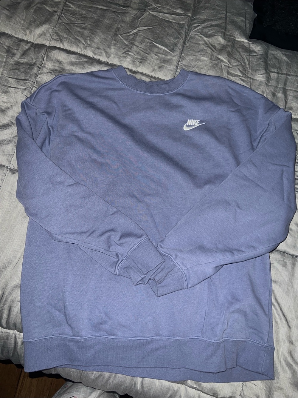 Blue women’s Nike crewneck